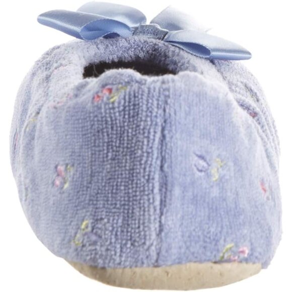 Embroidered Women's Ballerina Slippers - Soft Foam Insoles for All-Day Wear - Picture 6 of 8